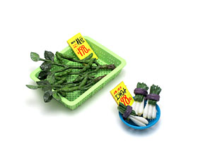 RE-MENT Green Grocer, Petite (Farmers Market) / ぷちやおやさん