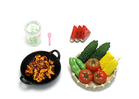 RE-MENT Yummy Meals / ほっぺがおちちゃう!