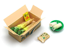 RE-MENT Green Grocer, Petite (Farmers Market) / ぷちやおやさん