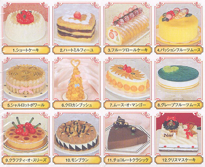 RE-MENT Petit Sample Series Cake on Parade / ケーキ オン パレード