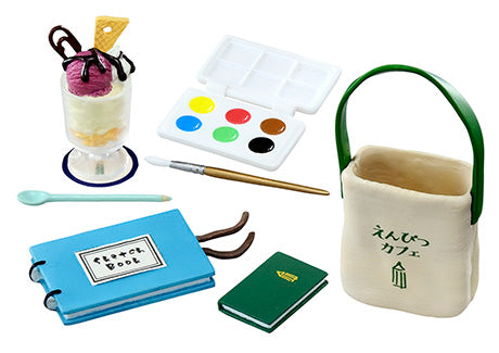 RE-MENT Petit Sample Series Pencil Cafe / えんぴつカフェ