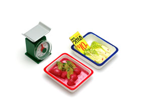 RE-MENT Green Grocer, Petite (Farmers Market) / ぷちやおやさん