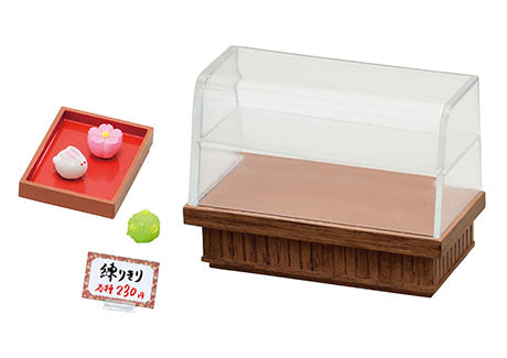 RE-MENT Petit Sample Series Japanese Sweets Shop Mangetsu-Dou / 下町の老舗和菓子店 まんげつ堂