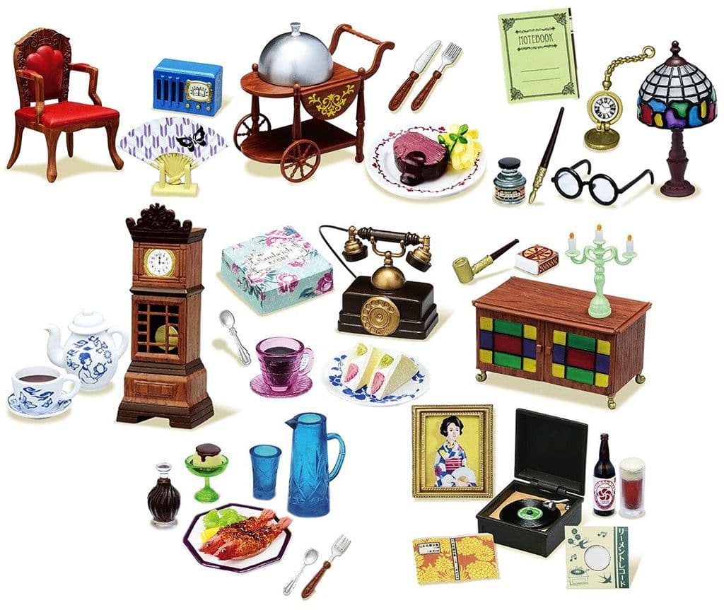 RE-MENT Petit Sample Series Taisho Roman Period Romance Residence / はいから大正ロマン邸