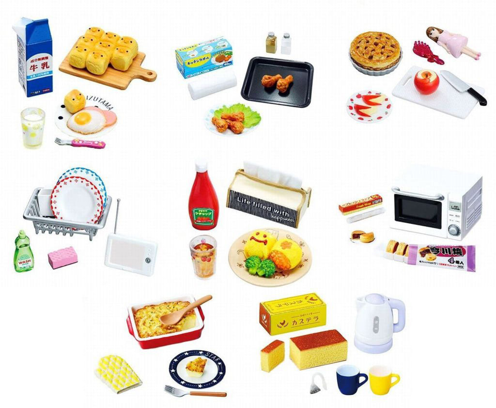 RE-MENT Petit Sample Series Today's Meal What's for Dinner Mom / ママご飯な~に?