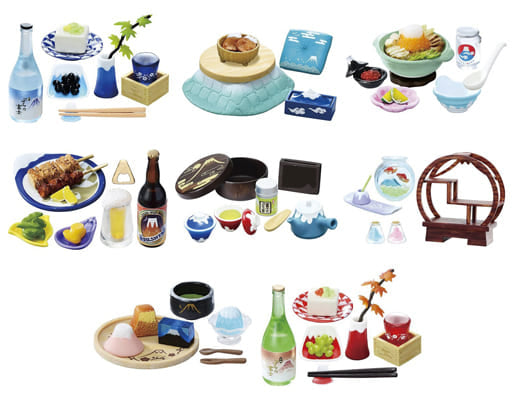 RE-MENT Petit Sample Series Mt Fuji Room / 富士さん家