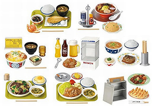 RE-MENT Petit Sample Series Nostalgic Diner / 夕やけ食堂