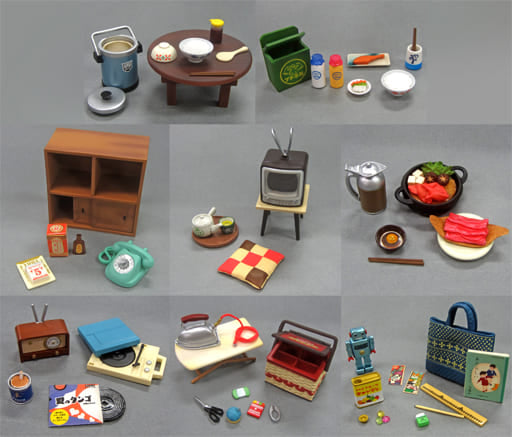 RE-MENT Petit Sample Series 30's Nostalgic Japanese Life / なつかし横町3丁目 〜昭和30年代の物語〜