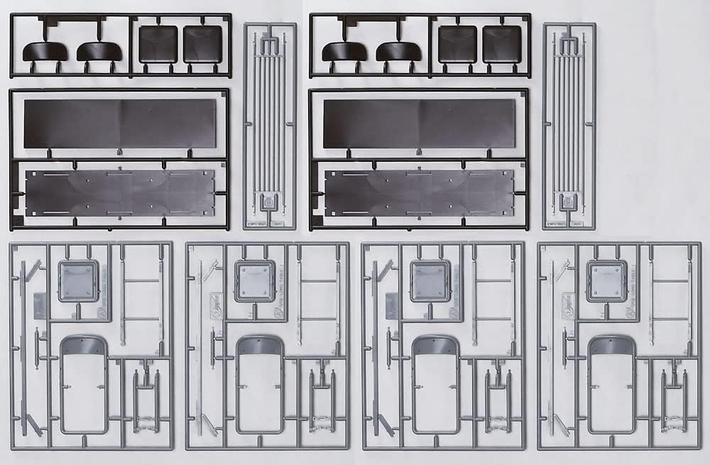 Model Kit HASEGAWA 1/12 Meeting Room Desk and Chair 62002 FA02 JAPAN, Unassembled