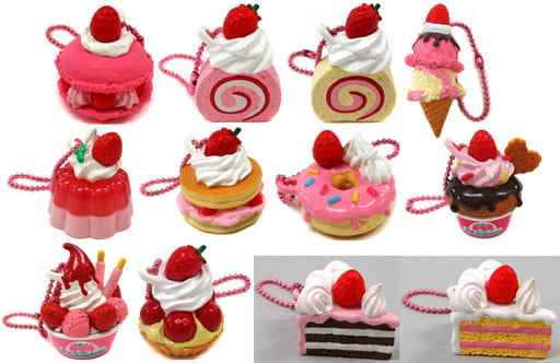 RE-MENT I Love Strawberry Mascots / いちご大好きマスコット