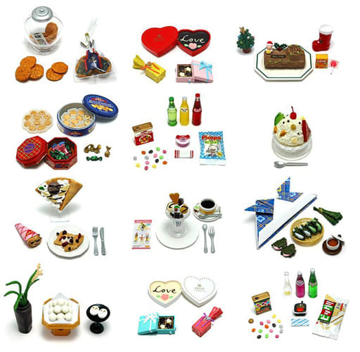 RE-MENT Snack at 3:00 (3 O’Clock Tea Time) / 3時のおやつ
