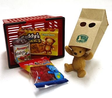 RE-MENT Teddy Helps (Teddy Bear Kitchen) / テディがお手伝い