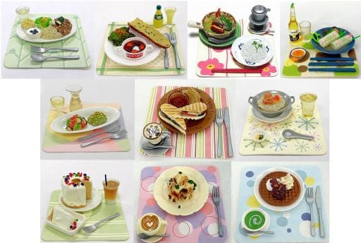 RE-MENT Petit Sample Series Cafe Meshi (Rice Cafe) / カフェめし