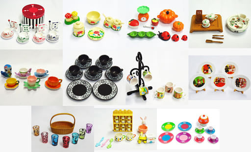 RE-MENT Fairy Tale Tableware Dish in Fairyland (Wonderland Tableware) / おとぎの国の食器たち