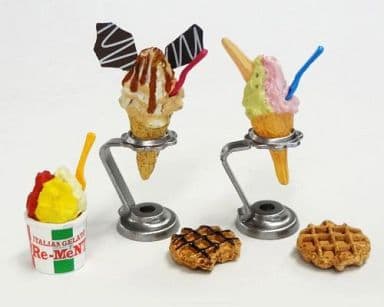 RE-MENT Street Food, Eat While Walking, Try Out Foods (Eating Out; Have a Bite!) / 食べ歩き