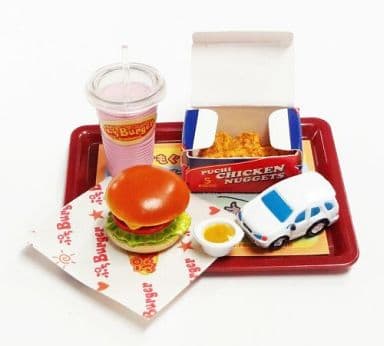 RE-MENT Petit Sample Series Petite Burger (Fast Food Burger) / ぷちバーガー