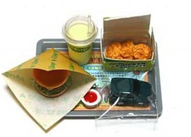 RE-MENT Petit Sample Series Petite Burger (Fast Food Burger) / ぷちバーガー