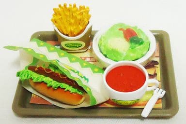 RE-MENT Petit Sample Series Petite Burger (Fast Food Burger) / ぷちバーガー