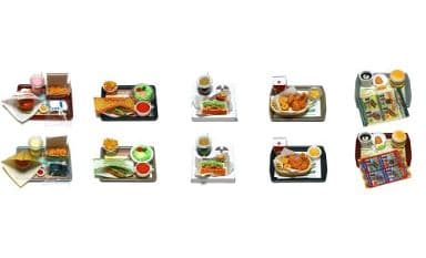 RE-MENT Petit Sample Series Petite Burger (Fast Food Burger) / ぷちバーガー