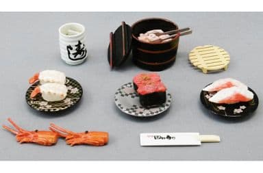 RE-MENT Fresh Conveyor Belt Sushi Go Around (Sushi-Go-Round) / 新鮮回転寿司
