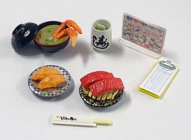 RE-MENT Fresh Conveyor Belt Sushi Go Around (Sushi-Go-Round) / 新鮮回転寿司