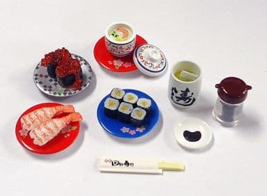 RE-MENT Fresh Conveyor Belt Sushi Go Around (Sushi-Go-Round) / 新鮮回転寿司
