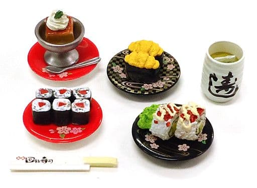 RE-MENT Fresh Conveyor Belt Sushi Go Around (Sushi-Go-Round) / 新鮮回転寿司