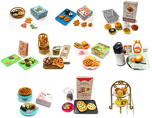 RE-MENT USA Bread & Butter / PUCHI PETITE COLLECTIONS Bread & Butter