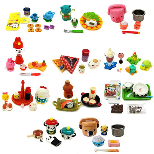 RE-MENT Hungry Animals Village / はらぺこ動物村