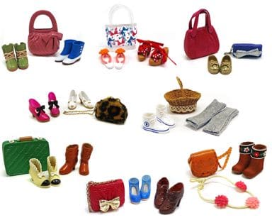 RE-MENT Shoes & Bags for Going Out / ぷちモードコレクション おでかけ靴バッグ