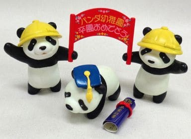 RE-MENT Come On Panda Group (Panda Kindergarten) / ぷちどうぶつシリーズ おいでよ!パンダ組