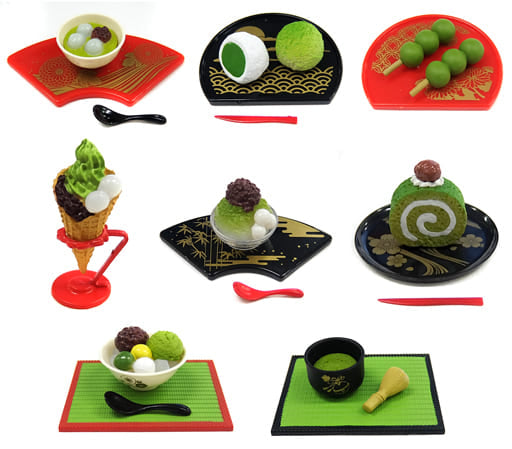 RE-MENT Petit Sample Series Matcha Sweets / 抹茶づくし