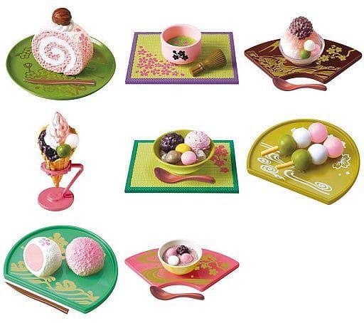 RE-MENT Petit Sample Series Sakura Sweets (Sakura Biyori) / 桜日和