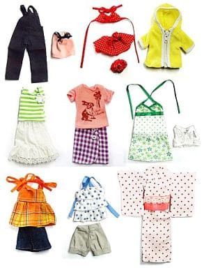 RE-MENT Girly Style Clothing / ぷちモードコレクション ガーリースタイル