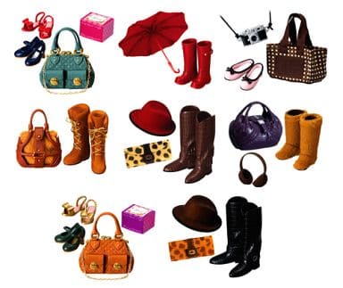 RE-MENT Shoes and Bags Collection / ぷちモードコレクション 靴バッグコレクション