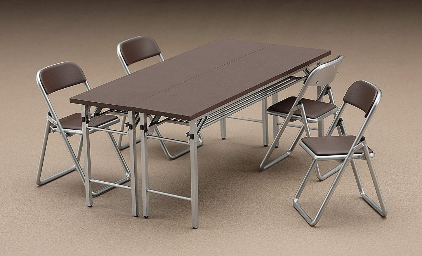 Model Kit HASEGAWA 1/12 Meeting Room Desk and Chair 62002 FA02 JAPAN, Unassembled