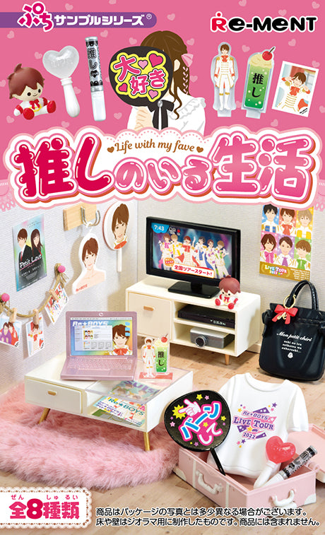 RE-MENT Petit Sample Series Life With My Fave / 推しのいる生活