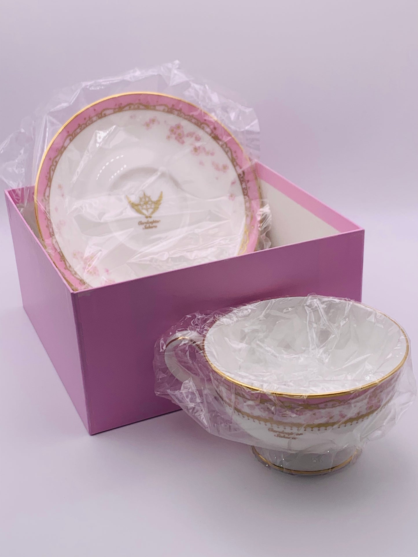 2018 Cardcaptor Sakura Exhibition Tea Cup and Saucer Set Noritake Japan Exclusive Limited Edition