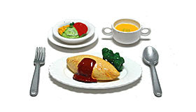 RE-MENT Petit Sample Series Family Restaurant / リーメント ぷちサンプルシリーズ ファミレス (わしょくどころ)