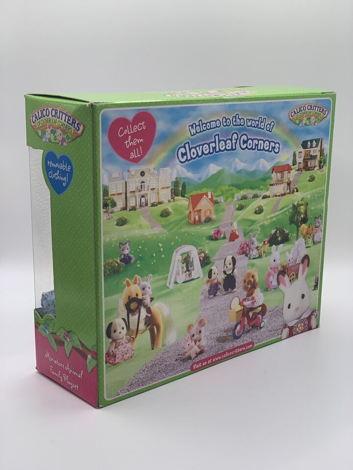 Sylvanian Families Beagle Dog Family Complete Set Vintage Calico Critters