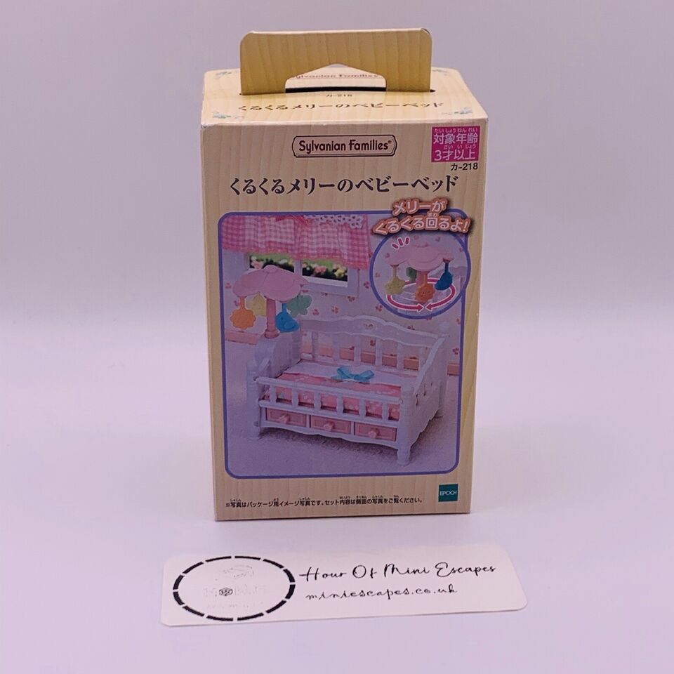 Sylvanian Families Furniture Kurukuru Merry Crib Ka-218 Calico Critters
