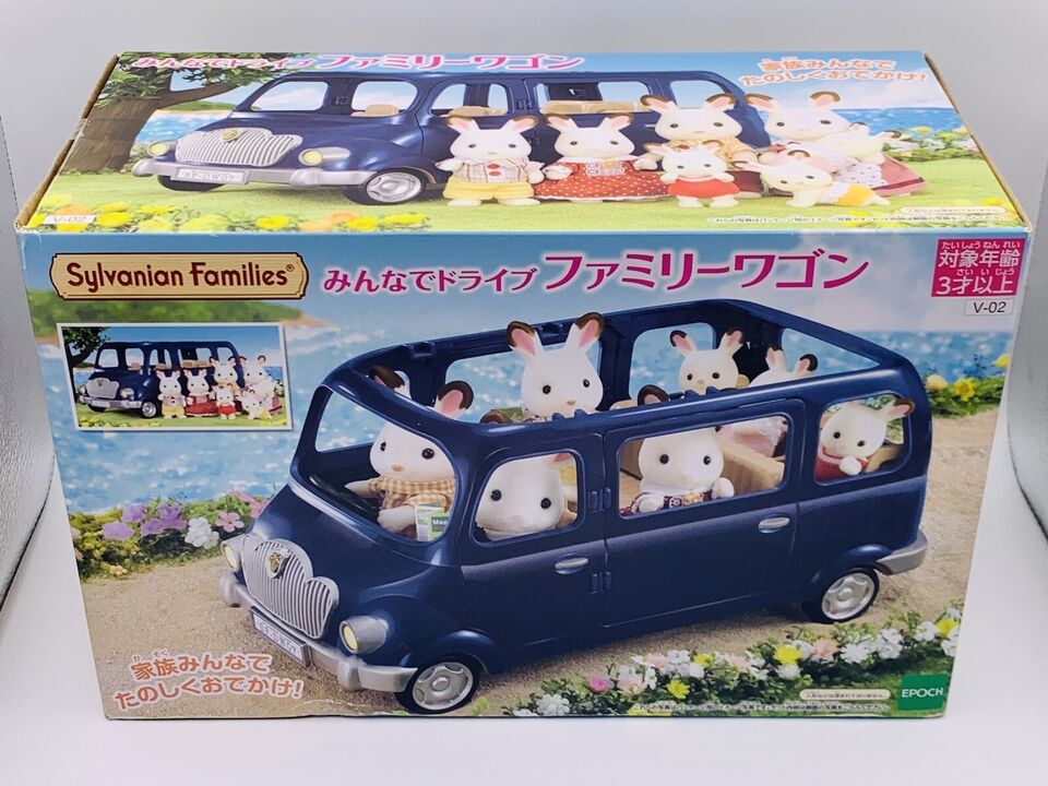 Sylvanian Families Drive Together Family Wagon V-02 Calico Critters