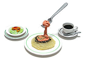 RE-MENT Petit Sample Series Family Restaurant / リーメント ぷちサンプルシリーズ ファミレス (わしょくどころ)