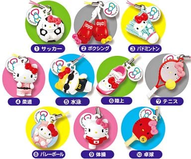 RE-MENT Sanrio Hello Kitty Aim! Gold Medal! Sports Mascot / ハローキティ 目指せ！金メダル！スポーツマスコット