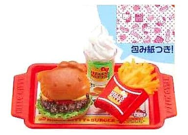 RE-MENT Sanrio Hello Kitty Mogu Mogu Hamburger Shop / ハローキティ もぐもぐハンバーガーショップ