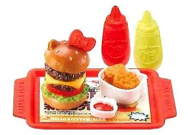 RE-MENT Sanrio Hello Kitty Mogu Mogu Hamburger Shop / ハローキティ もぐもぐハンバーガーショップ