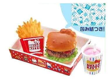 RE-MENT Sanrio Hello Kitty Mogu Mogu Hamburger Shop / ハローキティ もぐもぐハンバーガーショップ