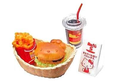 RE-MENT Sanrio Hello Kitty Mogu Mogu Hamburger Shop / ハローキティ もぐもぐハンバーガーショップ