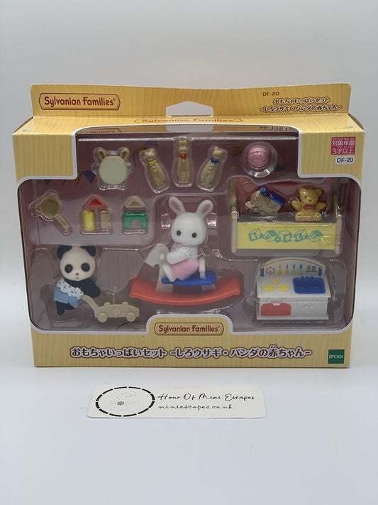 Sylvanian Families Baby Toy Box Snow Rabbit Panda DF-20 5709