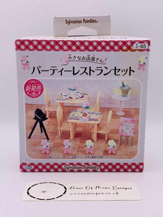 Sylvanian Families Party Restaurant Set Mi-65 Calico Critters